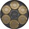 44 Magnum Gun Chamber Absorbent Cup Holders Car Coasters,Ceramic Stone Drinks Coaster Set for Women Man 2.56"(2 Pack)
